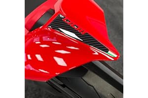 Resin Bike Motorcycle 3D Stickers Compatible with Ducati Panigale V4 and V4S 2018 2022. Motorcycle Tail Protection from Bumps and Scratches. Resin Sticker