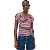 Madewell Women's Regenerative Cotton Ribbed Scoop Neck Tee