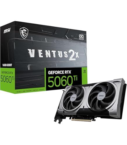 Amazon.com: MSI GeForce RTX 5060 Ti 16G Gaming OC Graphics