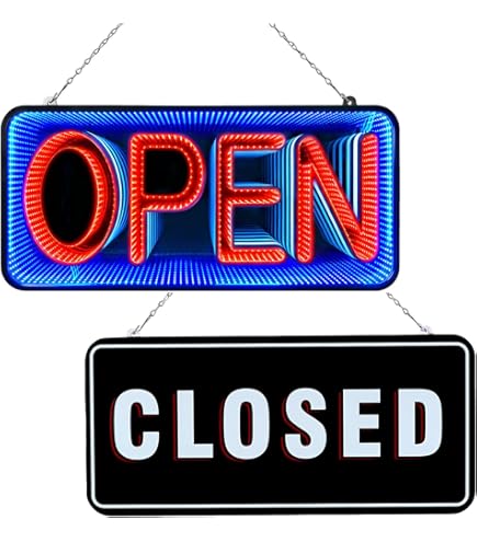 Open Closed Sign, 2 in 1, 24