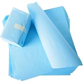 LA MIERE 1000pcs Autoclave CSR Sterilization Wrap, Dental Cellulose Crepe Paper, Sterilization with Steam &amp; EO, 15" x 15"
