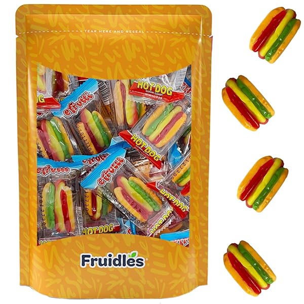 FRUIDLES HOT DOGS AND BURGERS SOFT AND CHEWY...