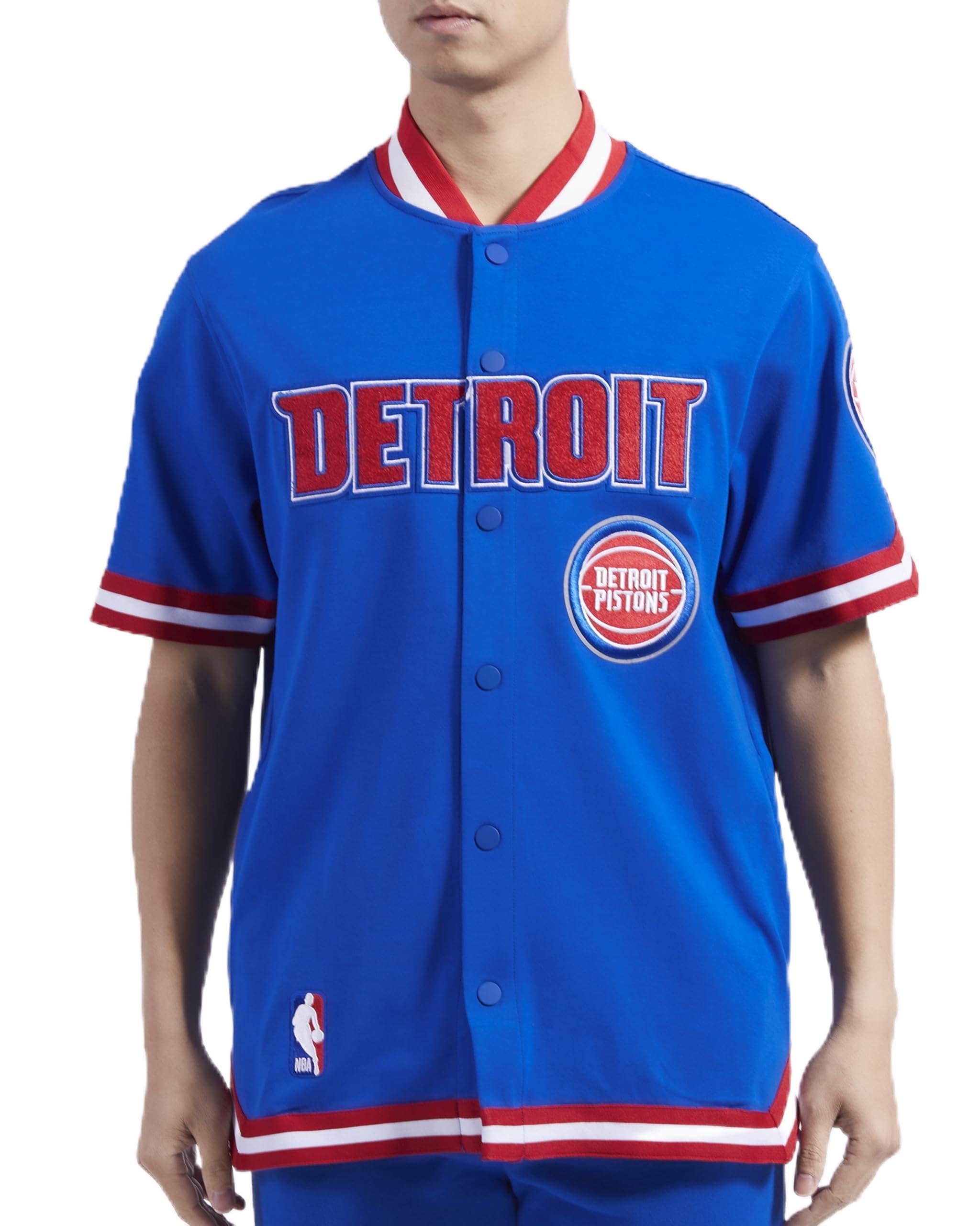 Pro Standard Mens NBA Detroit Pistons Classic