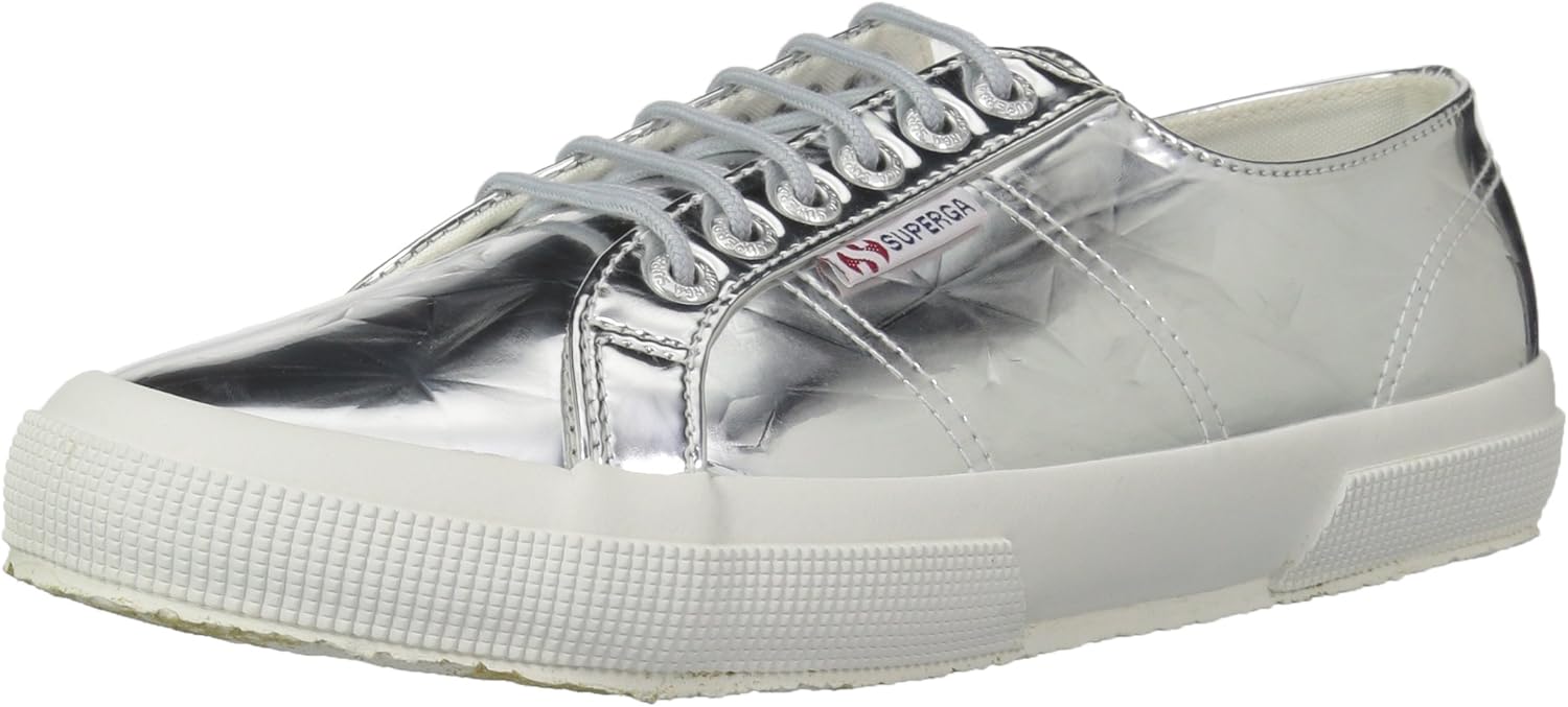 superga silver womens