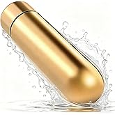 Handheld Electric Back Massager - Mini Waterproof&Rechargeable Handheld Deep Tissue Neck, Gold