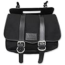 LaRosa Design Eliminator Black Canvas Swingarm Bag USBAEC03