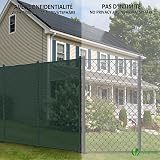 VOUNOT Privacy Netting 1.8x20m Garden Shading Net 75% UV Resistant Green view 7