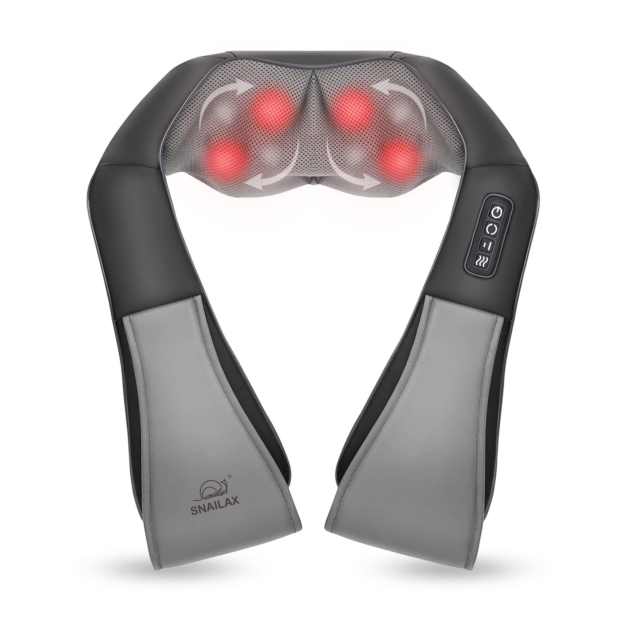 Snailax-Masajeador-de-Cuello-y-Hombros-con-Calor-Shiatsu-Masajeador-Cervical-para-Relajacion-Masajeador-de-Espalda