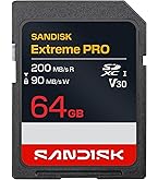 Amazon.com: SANDISK 64GB Extreme PRO SDXC UHS-II Memory Card - C10