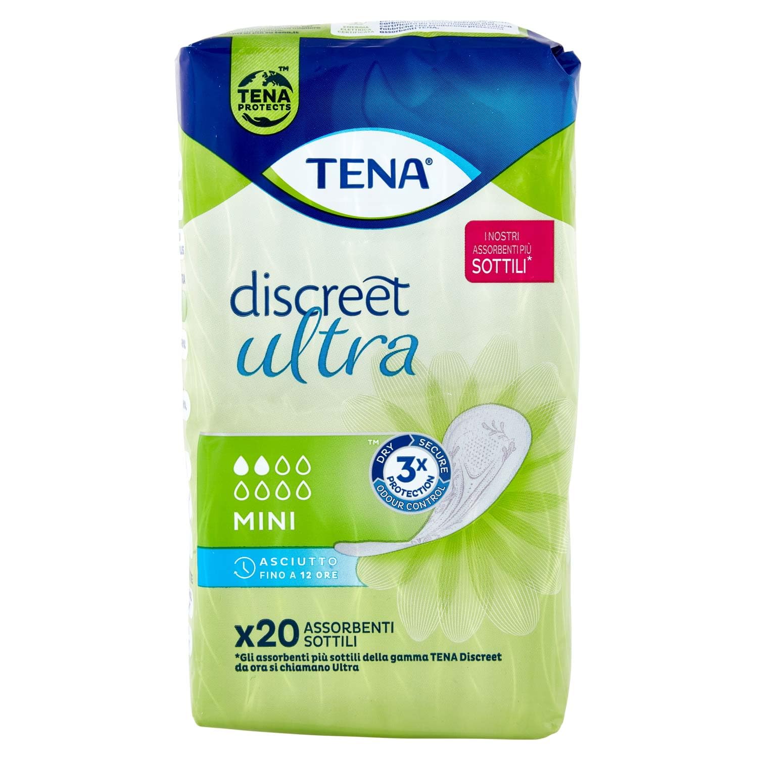 Tena Compresses, 20 Pieces