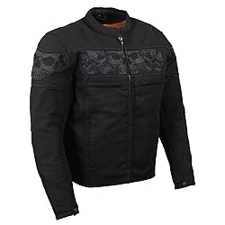 Milwaukee Leather Men's Armored Textile Motorcycle