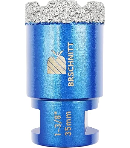 thumbnail image 2 of JINGLING 2-Pack 35mm Diamond Masonry Hole Saw Drill Bits – 1-3/8 Inch For Stone, Granite, Rotary Tools 2 of 5