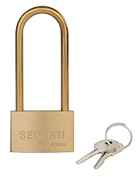 SEDORTI Weather Proof Lock, Solid Brass Padlock