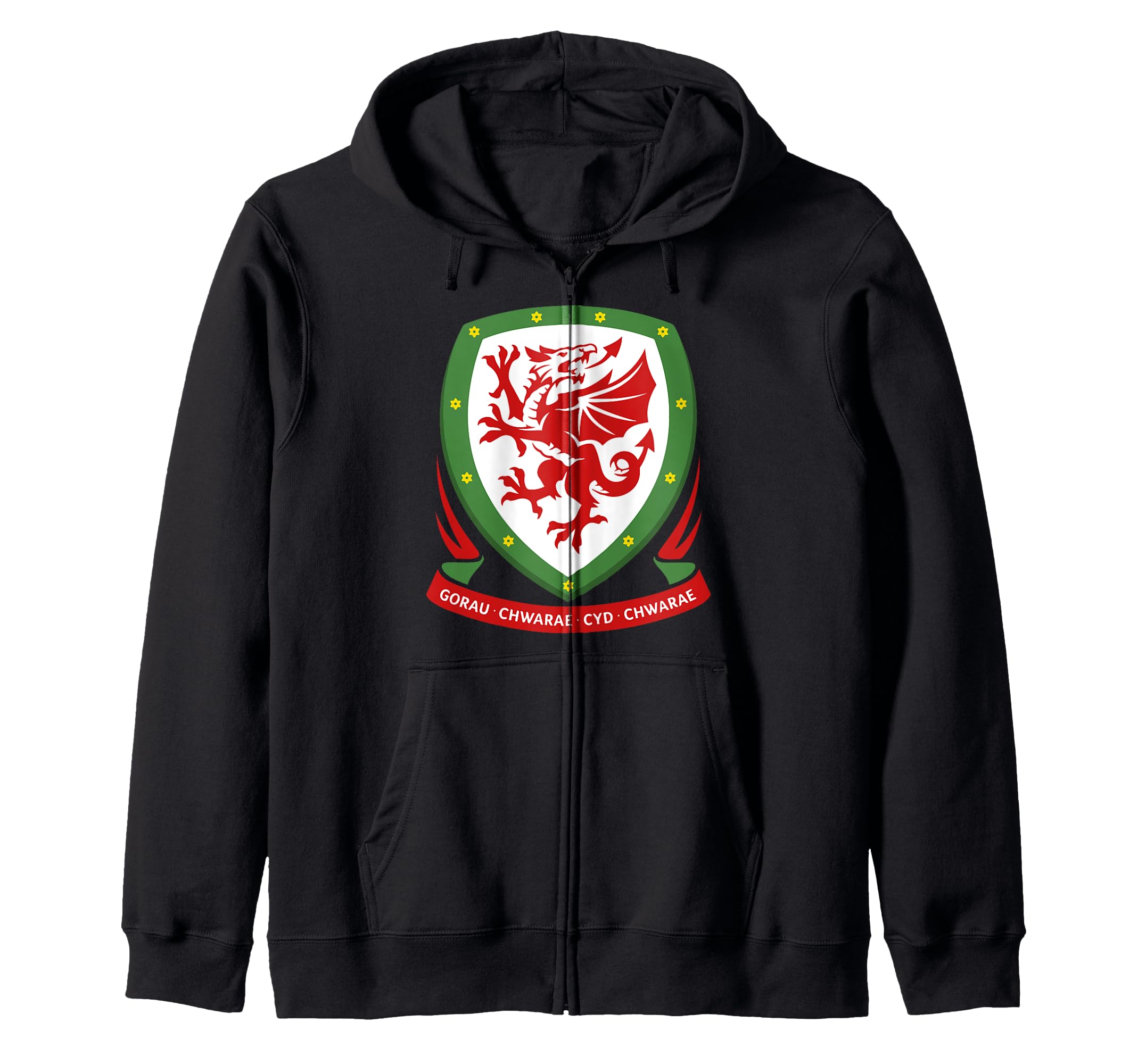 Wales National Football Zip Hoodie