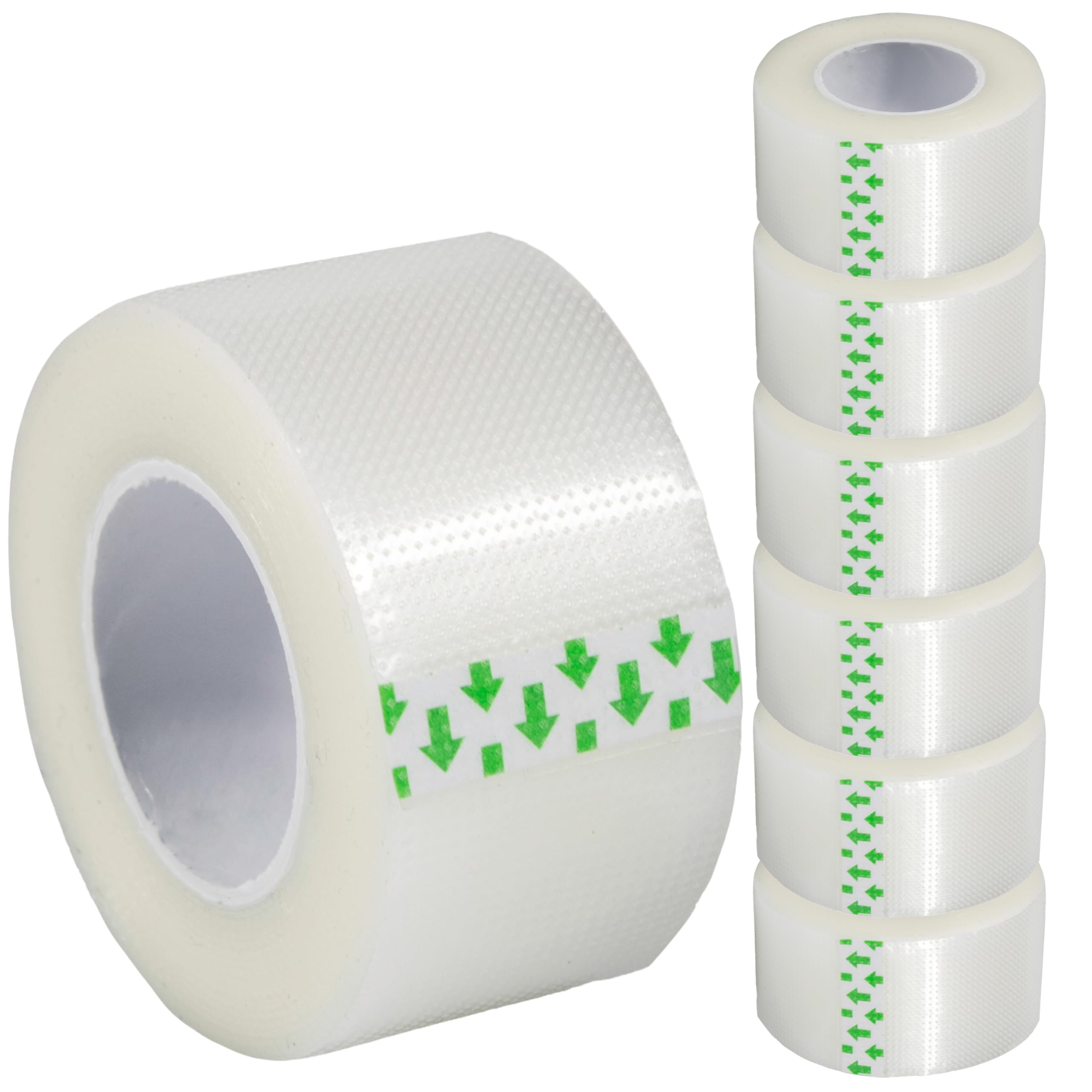 Transparent Medical Tape, 2\" X 10 Yards, Hypoallergenic, Latex Free...