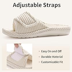 Litfun Orthopedic House Slippers for Women