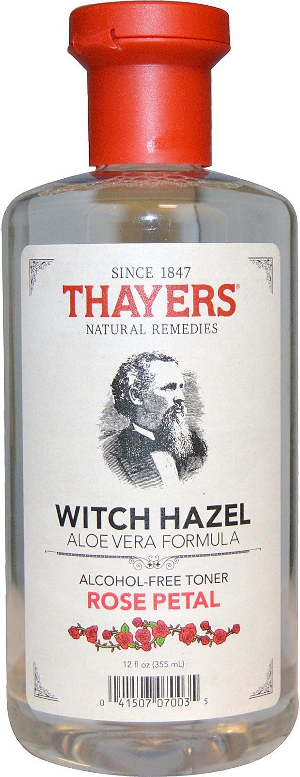 Thayer - Witch Hazel Toner-Rose Petal Alc.Fr (12 oz. (Pack of 3)))