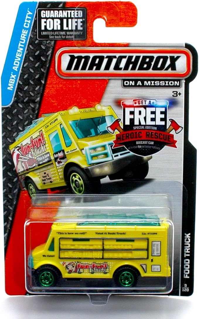 hot wheels sushi truck