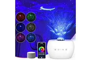 Rusoso Galaxy Projector, Star Projector Night Light Projector with Speaker, Northern Lights Projector for Bedroom, Gaming Room, Home Theater, Ceiling, Room Decor, Kids Adults Gift