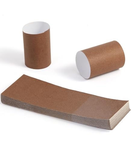 Paper Napkin Rings – Self-Adhesive White Napkin Rings (500 Pack) 6 thumbnail image