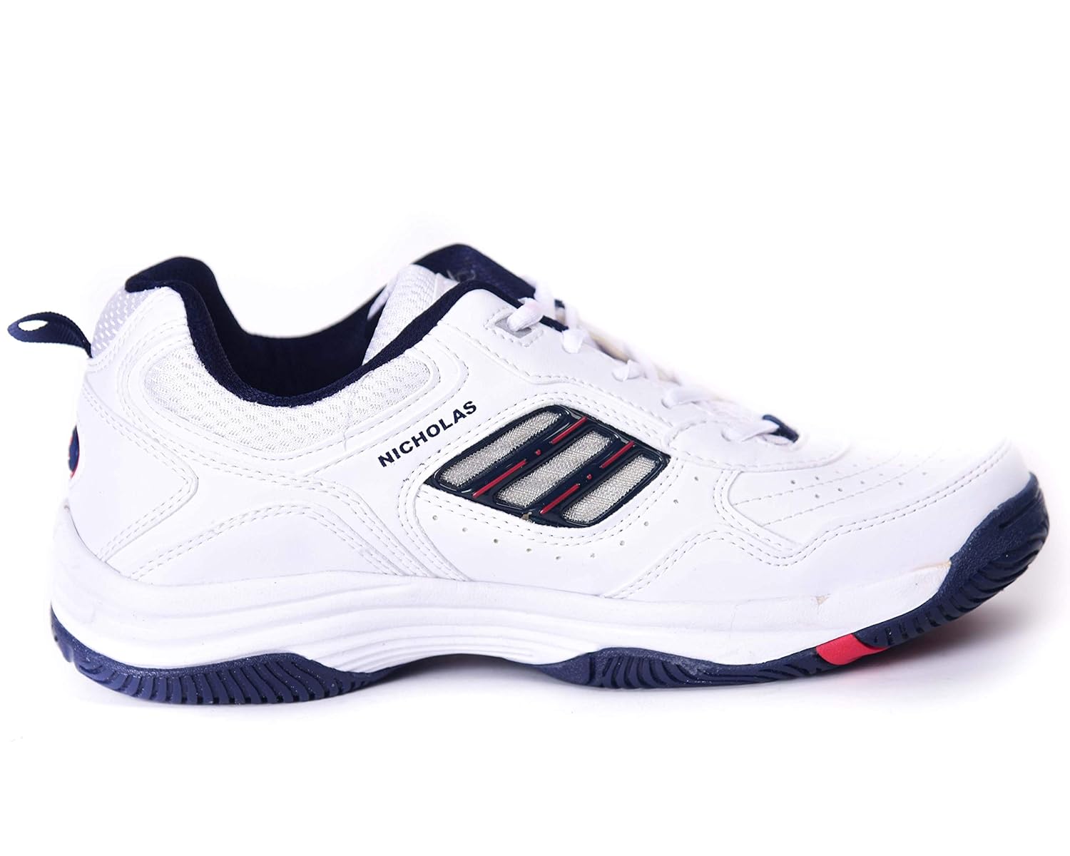 all white sports shoes