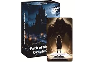 ZHQGYN Path of Shadows Oracle Cards,Daily Tarot Readings for Spiritual Guidance,Unlock The Hidden Realms of Your Inner self with Our Powerful and Mystical 'Path of Shadows' Oracle Deck