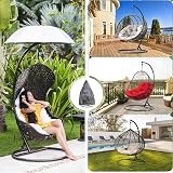 Emwel Hanging Chair Cover 190x115cm Zipper Waterproof Windproof view 6