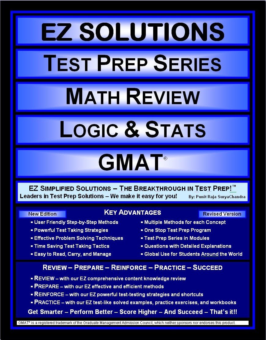 Math Review Logic & Stats: GMAT (Ez Solutions: Test Prep Series)
