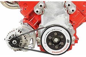 ICT Billet LS Camaro Spacing Low Mount Alternator Passenger Side Bracket Electric or Remote Water Pump Engine Plate Aluminum Designed & Manufactured in The USA 551177LS0-2