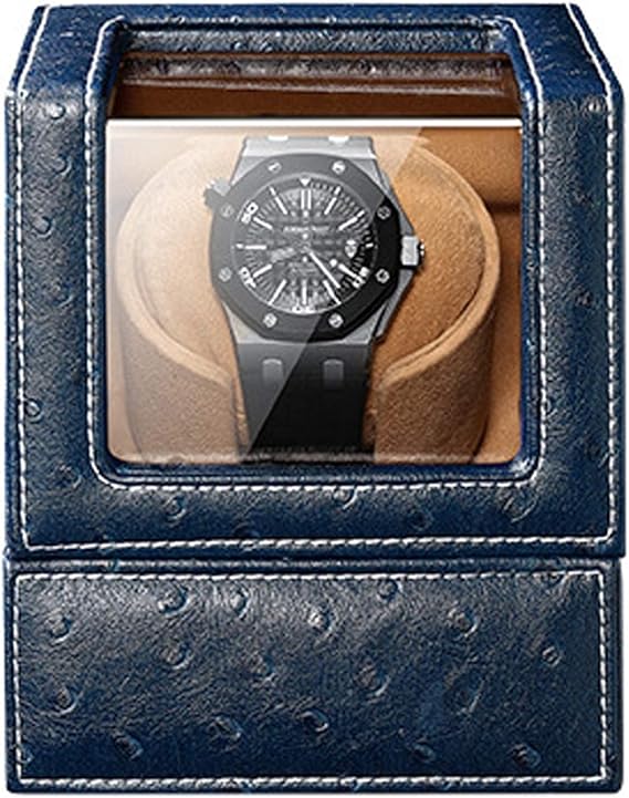Cajón para guardar relojes y joyas Automático Single Watch Winder Caja