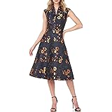 kay unger fit and flare dress