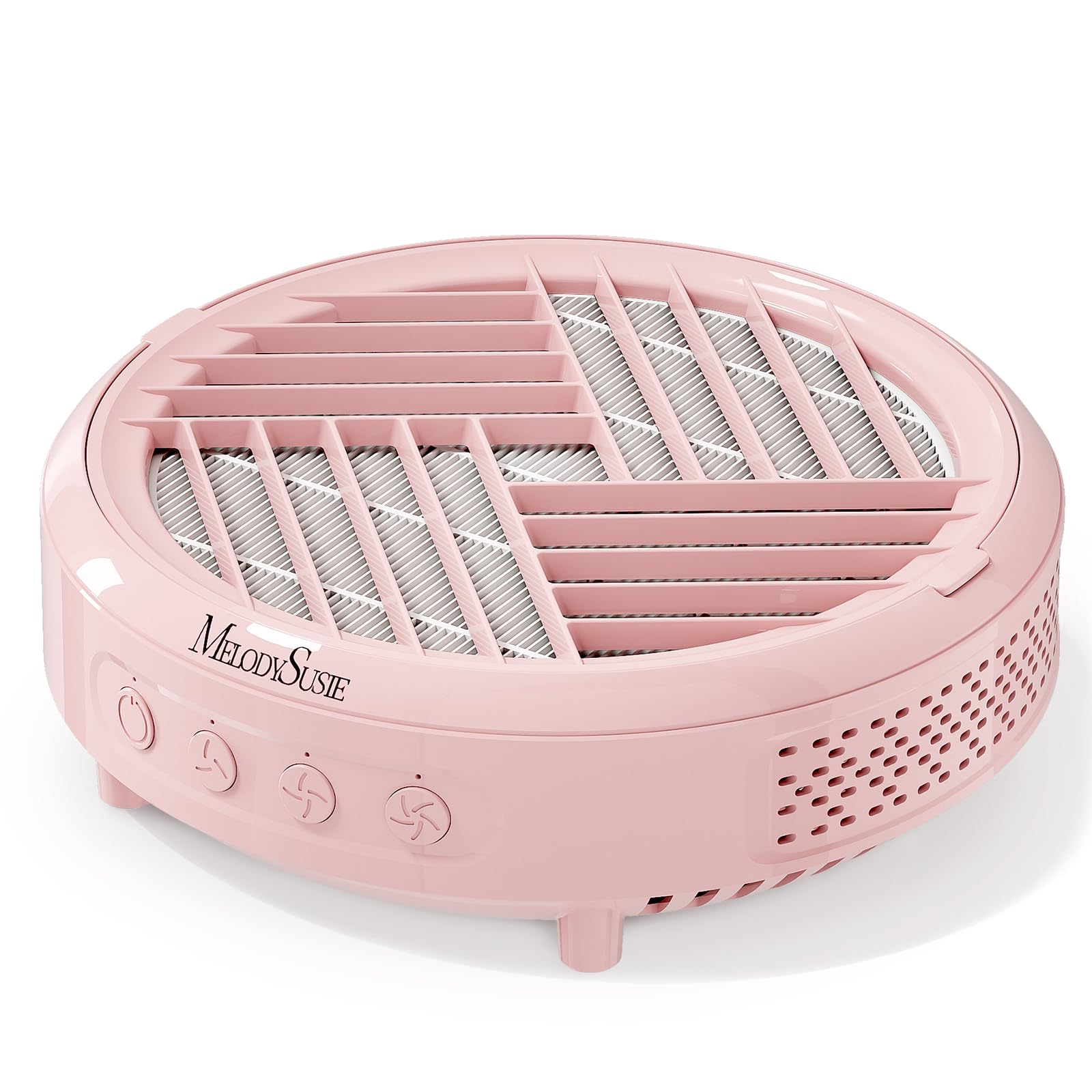 MelodySusie Nail Dust Collector,Compact Vacuum Fan Dust Collector for Beginner with Reusable Filter,HPro Powerful Dust Suction Machine Manicure Pedicure Tool for Acrylic Nail Polishing,Salon & Home