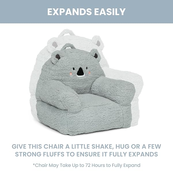 DELTA CHILDREN COZEE BUDDY CHAIR, KOALA