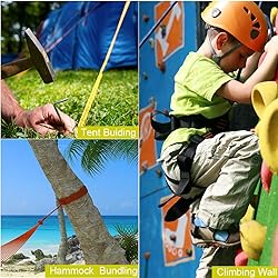 Aoneky 10mm Blue Outdoor Rope