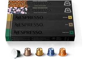 Nespresso Capsules Original Line, Mild Roast Blend Variety Pack, Mild Roast Coffee, 50 Count Coffee Pods