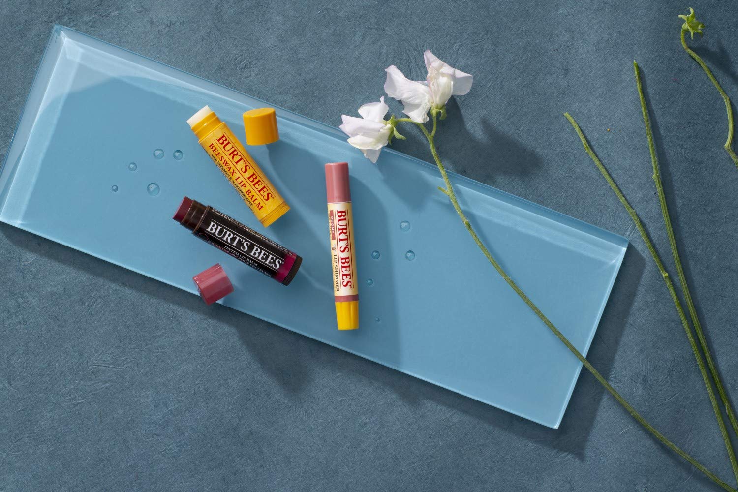 Burts Bees 100% Natural Origin Moisturizing Lip Balm, Beeswax, 2 Tubes in Blister Box (10792850776996) : Lip Balms And Moisturizers : Beauty