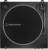 Audio-Technica LP60X BK Fully Automatic Belt-Drive Turntable Black 33 45 RPM view 2