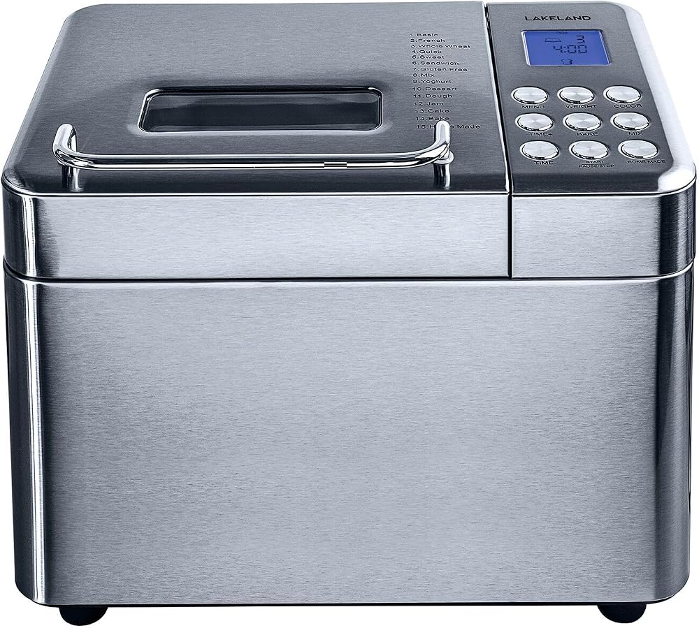 Lakeland Bread Maker Plus 3 Loaf Sizes 500g 750g 1000g 15 Programs