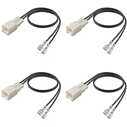 4 Pcs 72-8109 Speaker Harness,Thicker Longer