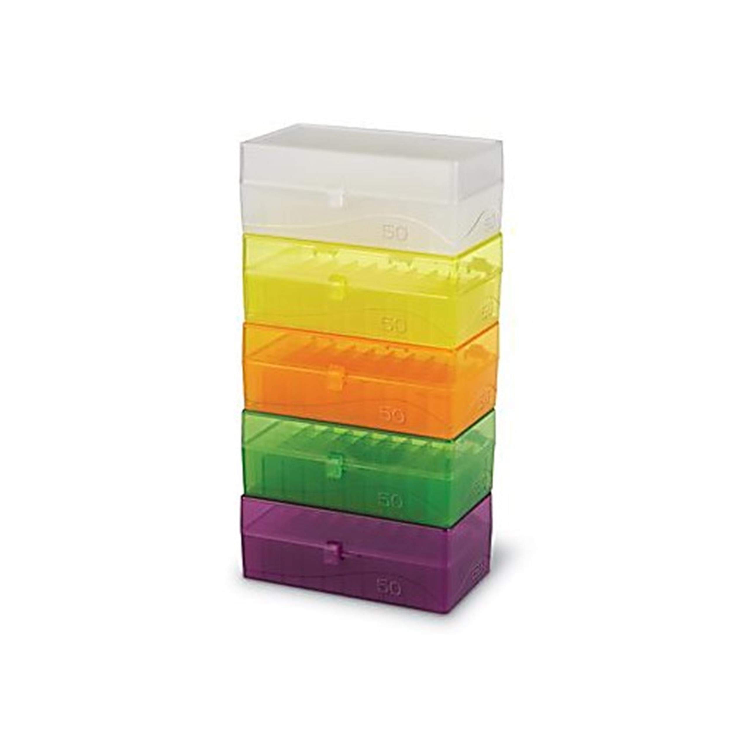 Heathrow Scientific 50 Well Microtube Storage Box