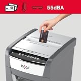 Rexel Optimum Auto Feed+ 50 Sheet Shredder P-4 20L Home Office Black view 3