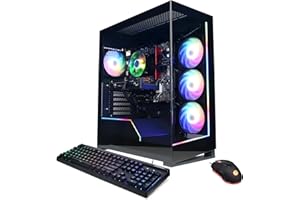 CyberPowerPC Gamer Master Gaming PC, AMD Ryzen 5 8600G 4.3GHz, GeForce RTX 4060 Ti 8GB, 16GB DDR5, 2TB PCIe Gen4 SSD, WiFi Ready & Windows 11 Home (GMAI5100A)