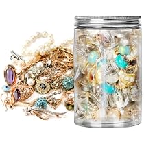 Mystery Jewelry Jar for Women, Gothic Witchy Jewelry Gift Set(Goth