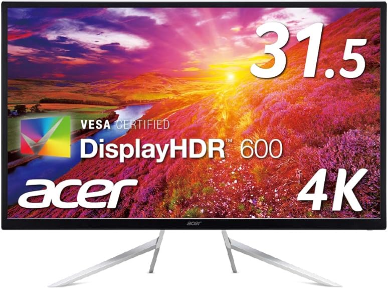 Acerの31.5インチ/4K液晶モニター『ET322QKCbmiipzx』が実質