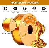 ERYONE Silk PLA Filament 1.75mm 1 kg Silk Gold for 3D Printers view 4