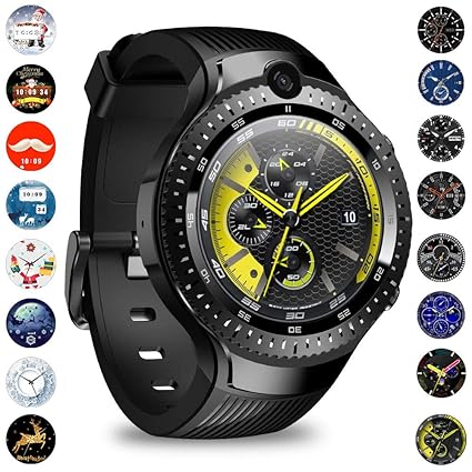 TLgf Reloj Inteligente 4G SIM WiFi GPS Android SmartWatch ...