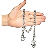 newtro Wallet Chain Men Women Boy Girl, Biker Motorcycle Pants Jean Punk Long Key Chain Black Gold Silver 26 Types