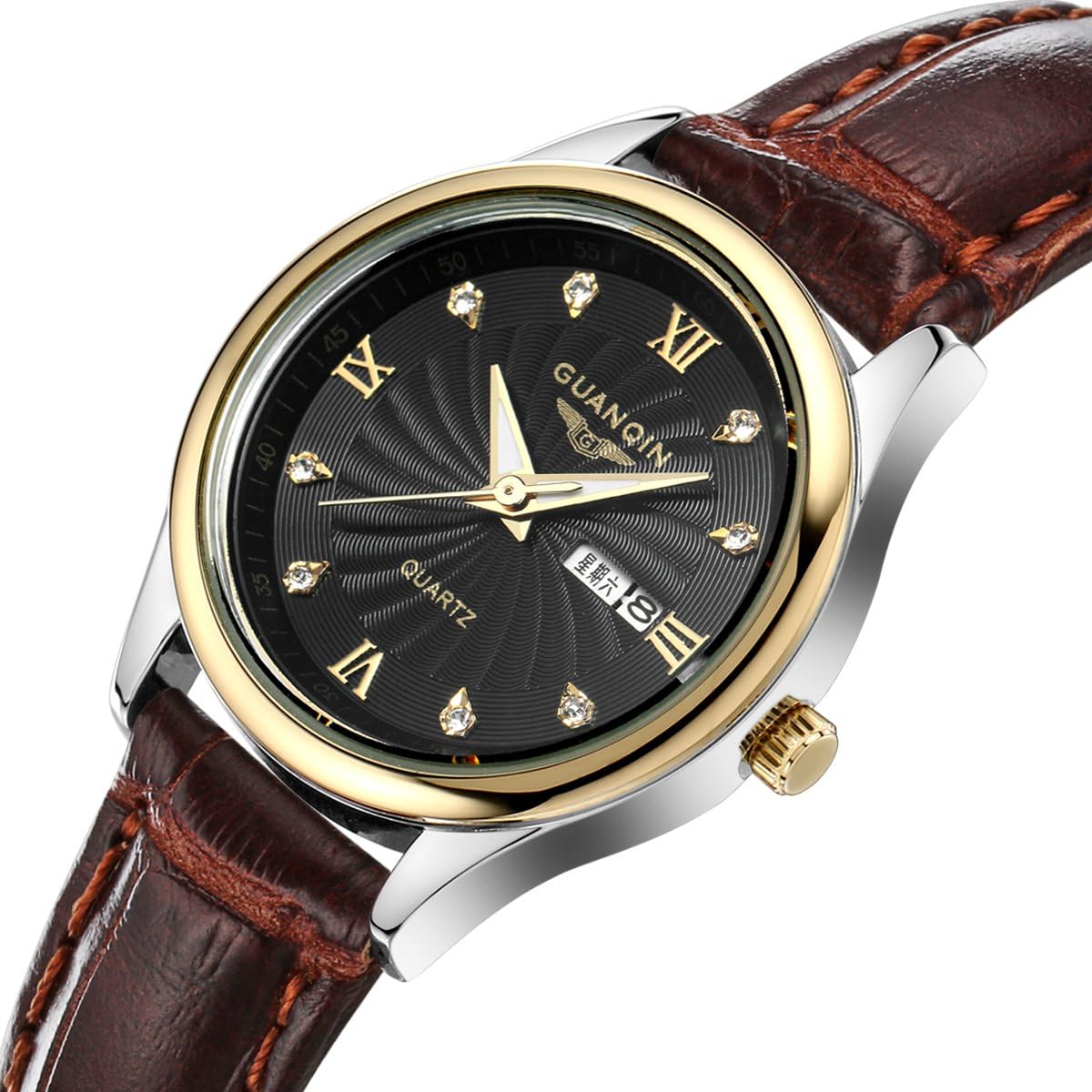 GUANQIN Women's Watches Quartz Casual Luminous Pointer Waterproof