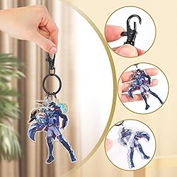 UTIEHD GI Character keychain set, 3pcs Acrylic