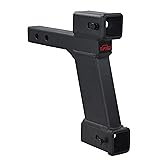 TOPTOW Trailer Dual Hitch Extender Adapter with